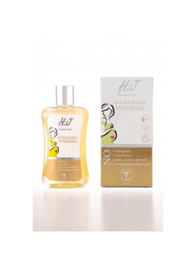 Natural Liquid Gel Intimate Wash for Sensitive Areas 225ml